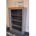 Grey 1600mm high by 1070mm wide double door wood tambour units